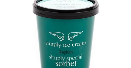 Simply Raspberry sorbet