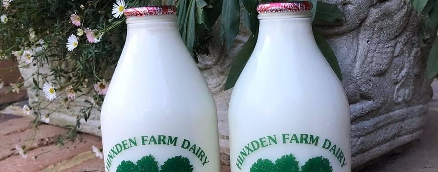 Hinxden Dairy Glass Bottles