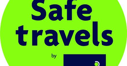 Romney Marsh Shepherd Huts WTTC Safe Travels Stamp