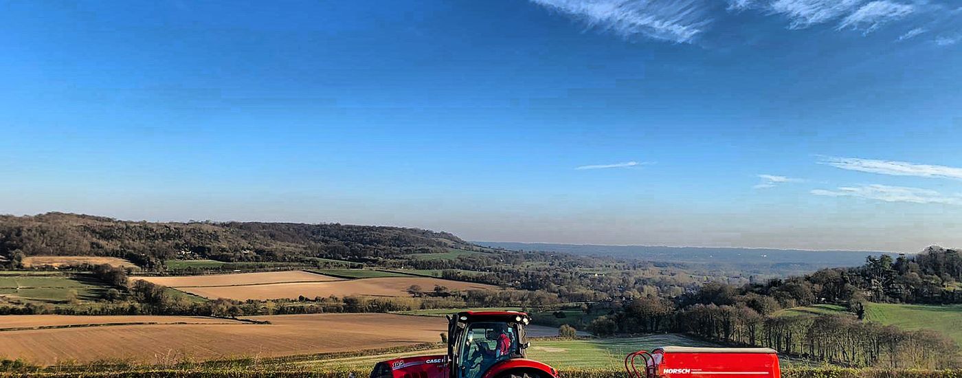 Drilling above the Darent Valley Kent