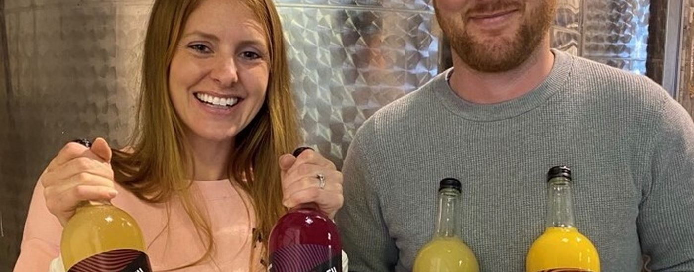 Chegworth Valley Ben Charlotte rebranded juice bottles